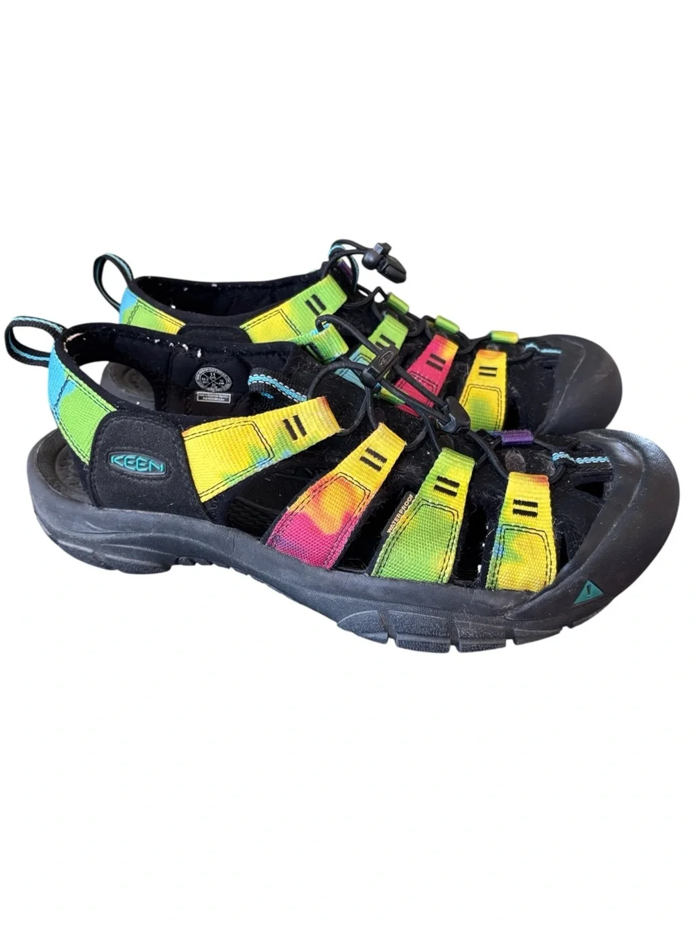 Keen Men’s Newport Retro Tie Dye Water Sport Sandal Size 11